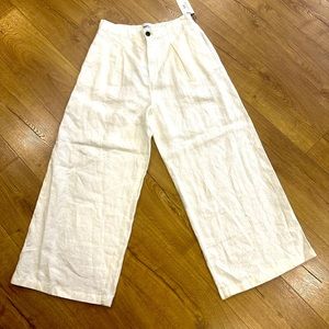 Halston linen pants